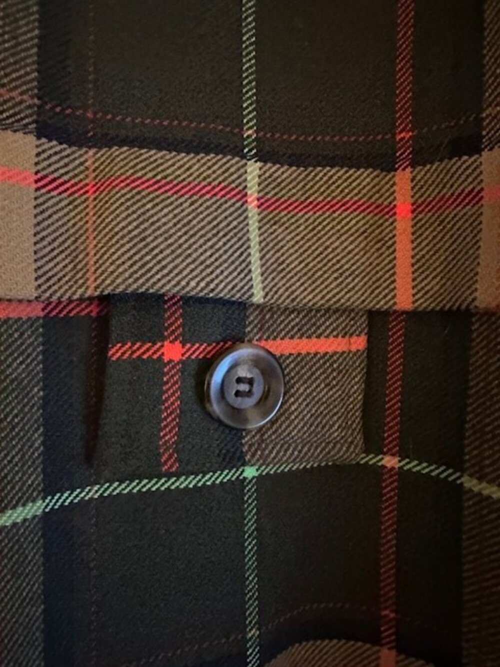 Zara trf Collection Overshirt Long Jacket Plaid size Medium - Picture 6 of 8